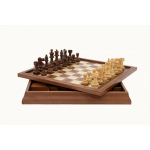 Dal Rossi 46cm Chess,Checkers,Backgammon Set-2202-1288