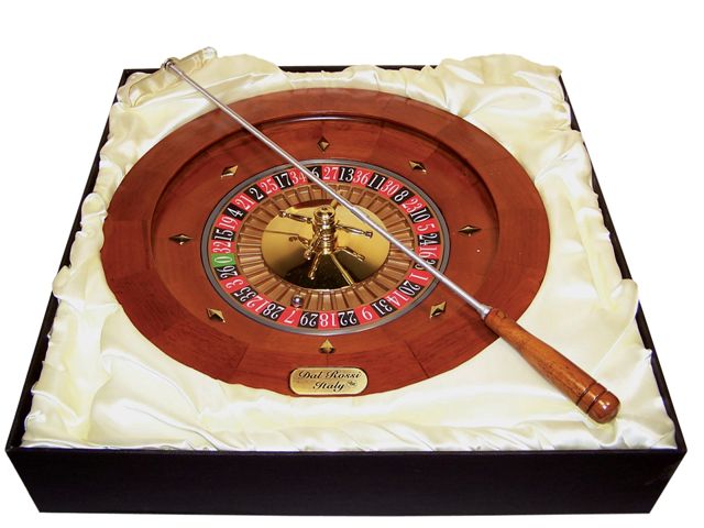 Dal Rossi Italy Roulette Wheel 35 cm (14") Similate the real Deal!Comes with a metal ball-0