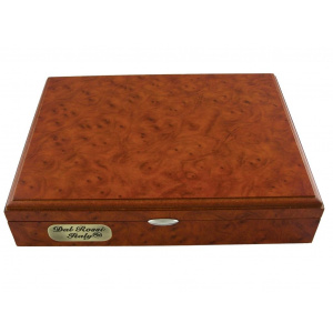 Dal Rossi Italy Mahjong Rose Wood Case 29cm 01064DR-2006