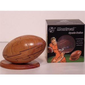 "Football" MONTREAL Bar Series 3D Wooden Puzzles-0