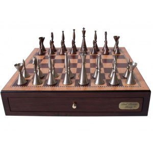 Dal Rossi Italy, Staunton Metal Chessmen ONLY
