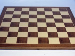 Chess board, economy, walnut, 40cm