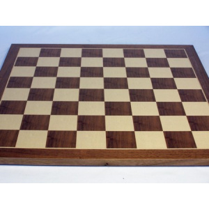 Chess board, economy, walnut, 40cm