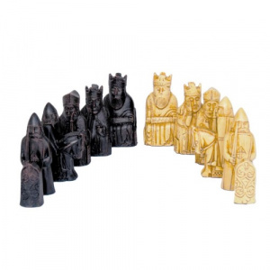 Dal Rossi Italy Isle of Lewis Chess Set with Drawers 20"