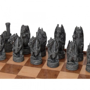 Dal Rossi Italy, Dragon, Resin Chess Pieces ONLY