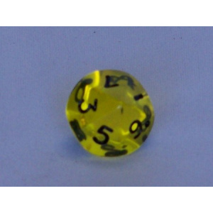 Dice - 10 Side Dice Transparent