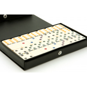 Dominoes - Domino King, double 15, colour dots-1550