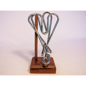 Colonial Classics Wire Wood Base - Heart AttackWood Base