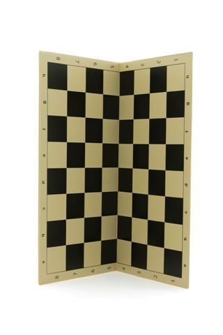 Chess board, tournament folding, PVC 50cm -0