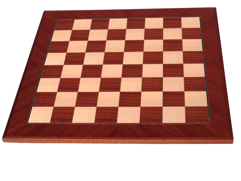 Dal Rossi Chess Board 50cm, Mahogany / Maple-0