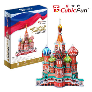 Cubic Fun - 3D Puzzle: "St. Basil's cathedral"