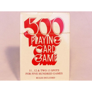 Playing Cards - 500)s, Single Pack