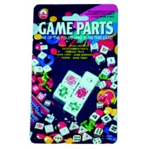 Dice, poker set, carded