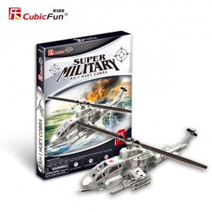 Cubic Fun - 3D Puzzle: "Super Military - Air Strike 1 Huey Cobra"