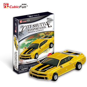 Cubic Fun - 3D Puzzle: "City ShuttleTransportation - Continental Supersports"