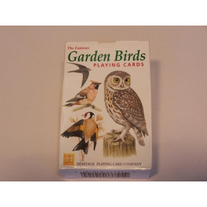 Heritage Playing Cards - Garden birds Of Britain