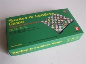 Magnetic Games - Snakes & Ladders 7"