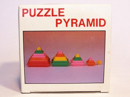 Miscellaneous Games - 3 D Pyramid Block Puzzle PVC