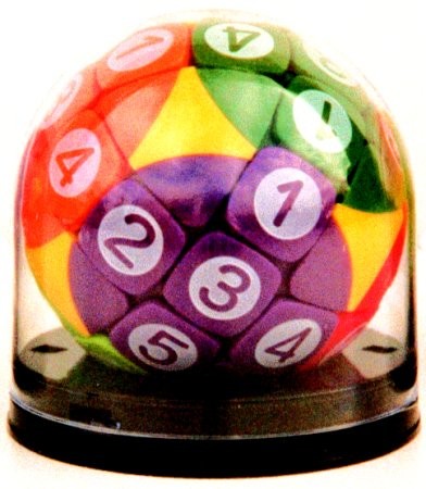 Miscellaneous Games - Chromo 6 ball,numbers Puzzle PVC"