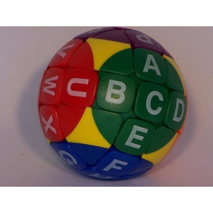 Miscellaneous Games - Chromo 6 ball,letters Puzzle PVC"