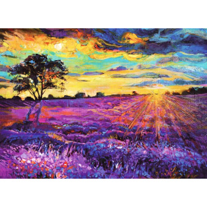 1000pc Jigsaw - Sunset (Made From High Quality European Blue Board)-0