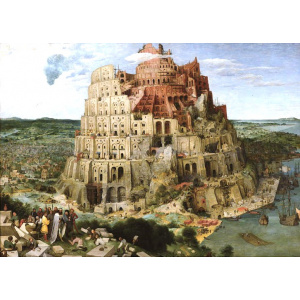 1000pc Jigsaw - Babel (Made From High Quality European Blue Board)-0