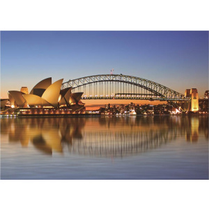1000pc Jigsaw - Sydney Opera House (Made From High Quality European Blue Board)-0