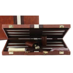 Backgammon Tan 15"-0