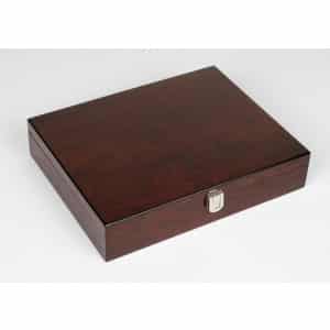 Dal Rossi Italy Mahjong 29cm - in Mahogany Finish Case O1063DR-1883