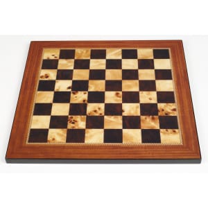 Dal Rossi Italy Walnut Shiny Finish Chess Board 40cm-0